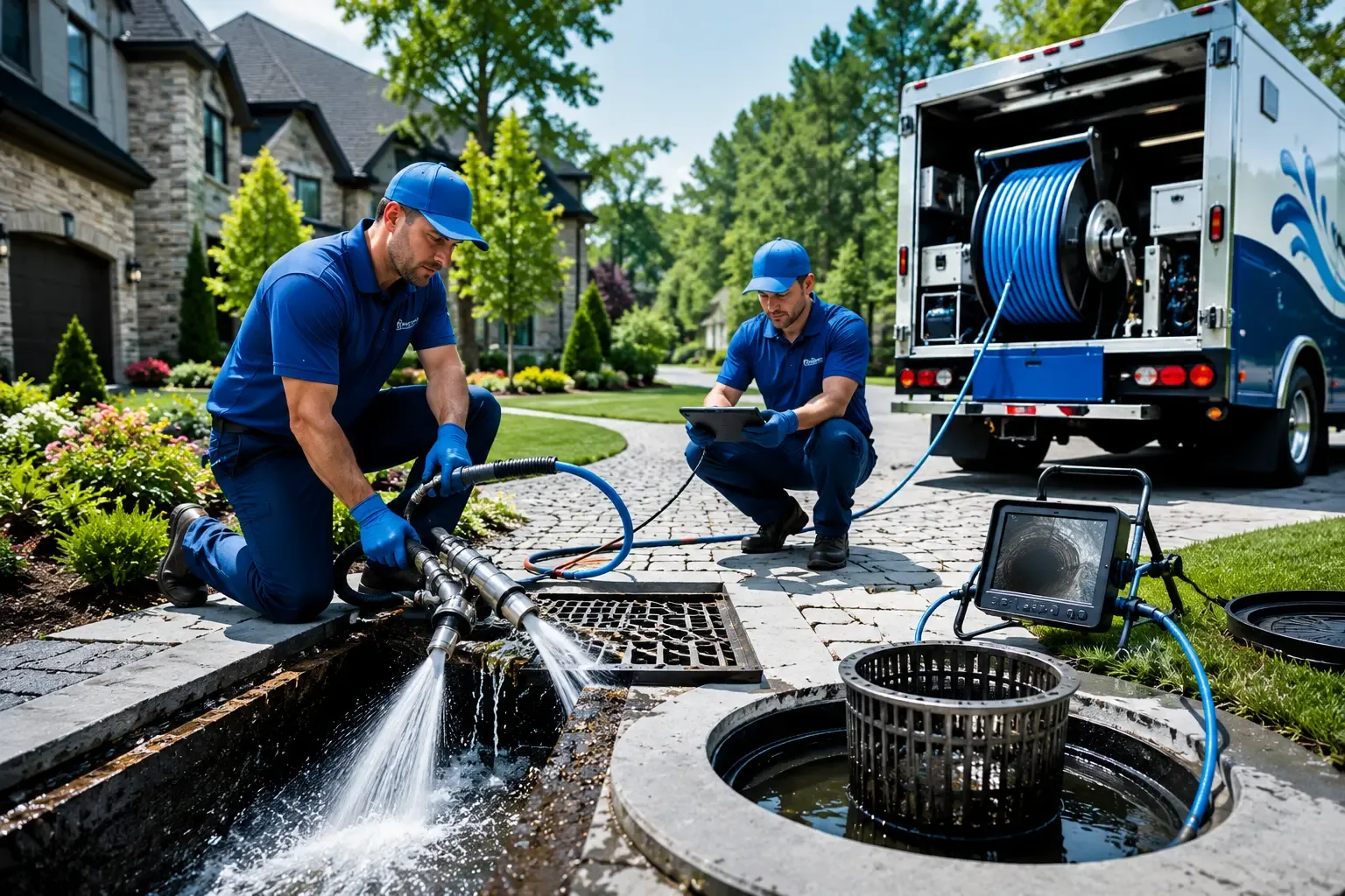 Local outdoor drain cleaning professionals in Simpson, IL